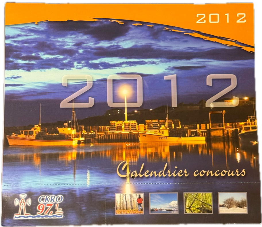 Calendrier CKRO 2012